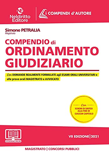 Compendio di ordinamento giudiziario 2021. Con Contenuto digitale per accesso on line