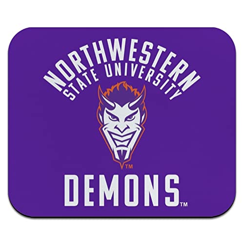Northwestern State University Demons Low Profile Thin Mouse Pad Mousepad