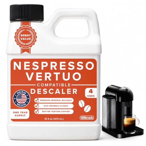 Tillbrook Nespresso Vertuo Descaler &ndash; 1 Year Supply (16oz)