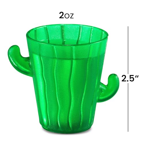 Joyserve AMA-CACSG Cactus Plastic Shot Glasses thumb #1