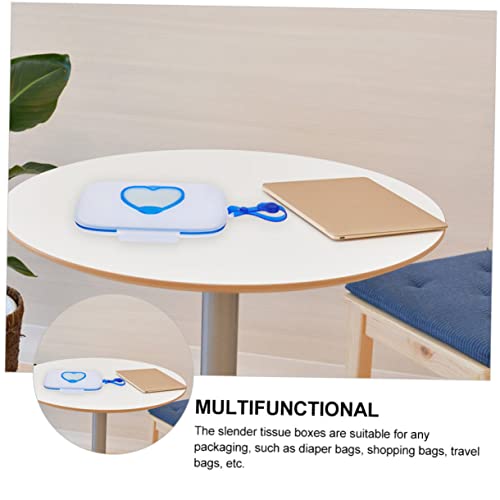 Lot de 2 boîtes à lingettes en PP durable et robuste