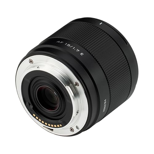 Image of VILTROX 15mm F1.7 E, AF 15mm F1.7 E Mount Lens for Sony E, APS-C Prime Lens for Sony a6400 a6500 a6600 ZV-E10 FX30 A6700 ZV-E10II a7Ⅲ a7RⅢ a7Ⅳ a7RⅣ