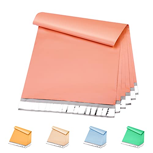 Image of Metronic Poly Mailers 10x13 100 Pcs | Medium Size Shipping Bags for Clothes | Large Poly Mailer Bags, Shipping Envelopes, Mailing Bags for Small Business, Strong Adhensive Poly Bags Pink
