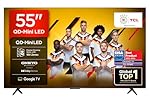 TCL 55 Zoll 55Q6C QLED Mini LED Fernseher, 4K HDR Premium, Dolby Vision IQ & Atmos, Onkyo 2.1, Smart Google TV, 144Hz Motion Clarity Pro, AMD FreeSync Premium Pro, HDMI 2.1, AirPlay 2
