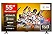 TCL 55 Zoll 55Q6C QLED Mini LED Fernseher, 4K HDR Premium, Dolby Vision IQ & Atmos, Onkyo 2.1, Smart Google TV, 144Hz Motion Clarity Pro, AMD FreeSync Premium Pro, HDMI 2.1, AirPlay 2