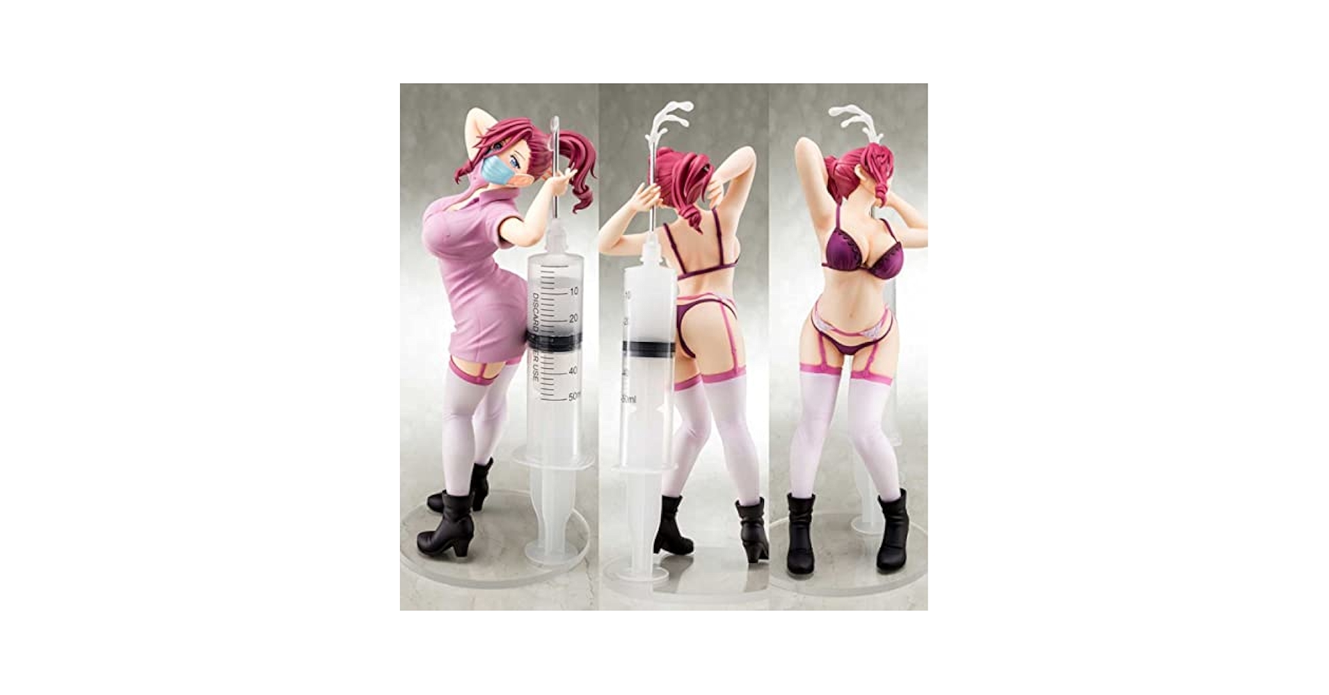 新品未開封 正規品 終末のハーレム 龍造寺朱音 ナースフィギュア 1/6 1/6 終末のハーレム: 龍造寺朱音 着せ替えナースフィギュア
