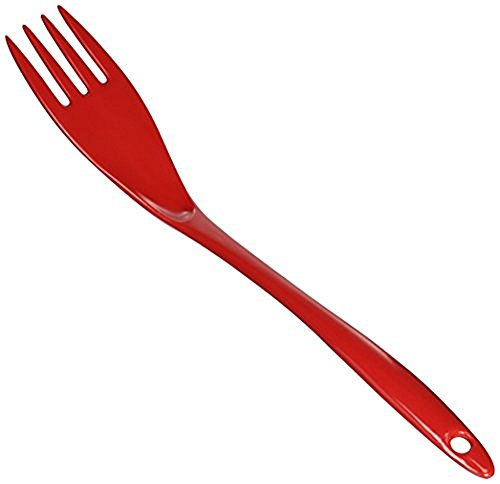 Norpro NOR-9105R MELAMINE FORK, RED, 12-Inch
