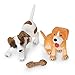 Terra by Battat – 5 Pieces Dog House Playset with Toy Dog Figurines – Durable & Realistic Animal Figures for Toddlers – Educational Playset Encourages Imaginative Play & Early Learning – 3+ Years
