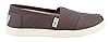 TOMS Unisex Kids Alpargata Loafer Flat, Ash Canvas, 5 UK #1
