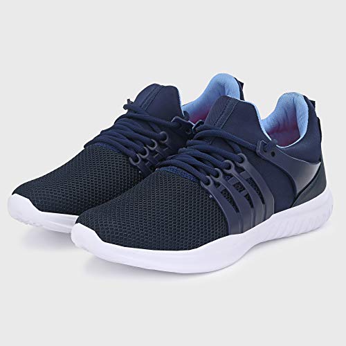 Image of Bourge Reef-06 Navy and Sky Running Shoes
