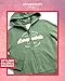 AEROPOSTALE Girls Zip Up Hoodie - Soft Cozy Fleece Full Zip Graphic Hoodies for Girls - Trendy Fall Fashion Kids Sweatshirts, Size 7-8, Green