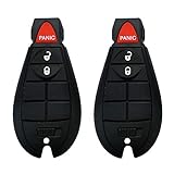 SaverRemotes 3 Button Key Fob Compatible for 2013-2018 Dodge Ram 1500 2500 3500 Keyless Entry Remote...
