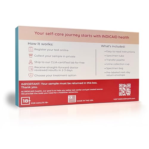 INDICAID Health STD Test for Men & Women - Test for Chlamydia and Gonorrhea, at Home Sample Collection, Discreet Results and Virtual Consultation by CLIA-Certified Lab Within 4 Days - Thumbnail 2