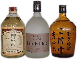 Amazon.co.jp: 焼酎3本セット神の河＆いいちこシルエット＆吉四六 