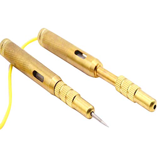 Honeytecs Caneta de testador de voltagem elétrica automotivo carro luz lâmpada teste caneta de repar