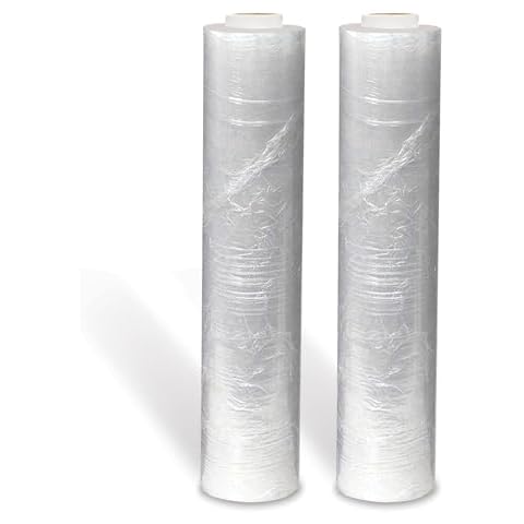 JeeJaan Clear Pallet Wrap, 400mm x 250m Cover