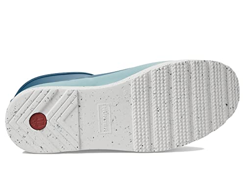 Hunter Play Short Speckle Sole Wellington Waterproof Boots For Women With Round Toe And Cushioned Footbed Opaline Blue/Birdseye Blue 7 M #TOP2