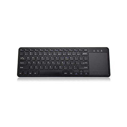 Teclado sem fio 2.4G com touchpad multifuncional Teclado portátil ultrafino de 78 teclas para Window