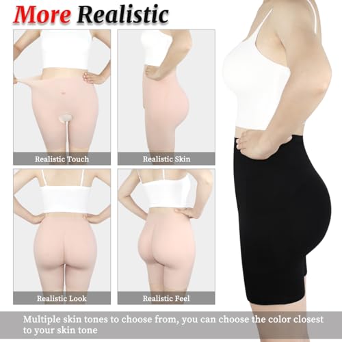 NSSZNUS Crossdresser Shapewear Silicone Butt Lifter Panties Fake Buttock Underwear Hip Padded Enhancer for Drag Queens2
