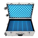 Stockage sécurisé : ce casier for téléphone portable à 60 emplacements est équipé à la fois d'un verrou par mot de passe et d'un verrou à clé for une double sécurité, garantissant que vos appareils sont stockés en toute sécurité et protégés contre tout accès non autorisé