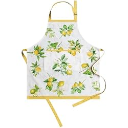 Maison d' Hermine 100% Cotton Apron for women with Pocket Kitchen Chef Apron for Men Cooking Spring Summer