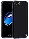 iPhone 7 Case, LK Ultra [Slim Thin] Scratch Resistant TPU Rubber Soft Skin Silicone Protective Case Cover for Apple iPhone 7, Black