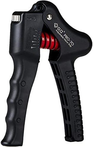 GD Pro-70 Hand Grip Strengthener (Adjustable : 55~154 lbs) Hand Strength Trainer Wrist and Forearm Training Equipment Hand gripper