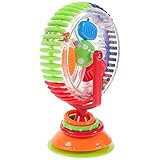 Toyvian High Chair Toy Baby Ferris Wheel Toy Suction Cup Newborn Spinner Activity Toy Newborn High Chair Rattle Interactive Development Educational Toy for Feeding Plaything, Early Development