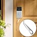 Pyfhy Ring Video Doorbell Key Replacement Tool, Doorbell Camera Opening Key Tool Compatible with Ring Battery Doorbell (2024 Release) with Small No Soliciting Signs, Secure Removal Key Tool (2 Pcs)