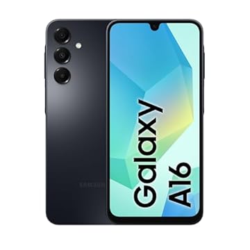 Samsung Galaxy A16, 3 anni di Garanzia del produttore, Android 14, Display Super AMOLED 6.7" FHD+, 4GB RAM, 128GB, Batteria 5.000 mAh, IP54, memoria espandibile, Black [Versione Italiana]