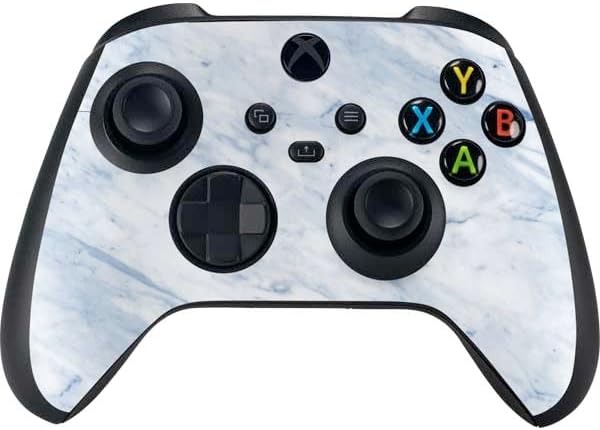 Skinit Decal Gaming Skin Compatible with Xbox Series X Bundle - Blue Marble Design