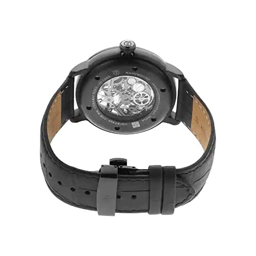 Titan Mens 49.90 x 12.50 x 44 mm Magnate Anthracite Dial Leather Analog Watch - NQ1797KL03F - Image 5