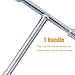 Mini 3 Way T-Handle Socket Wrench 8mm/10mm/12mm T-type Hand Repair Spanner Tool for Repairing Bicycle, Car,Motorcycle