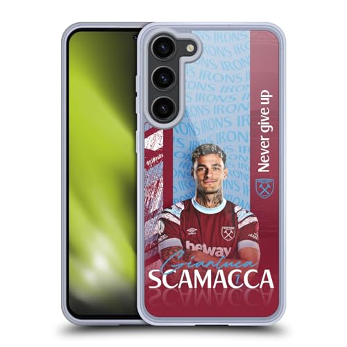 Funda Gel Samsung S23+ West Ham United Scamacca Carcasa Flexible