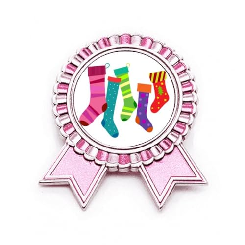 Broche de Noël Merry mas le cadeau parfait avec collants rose M