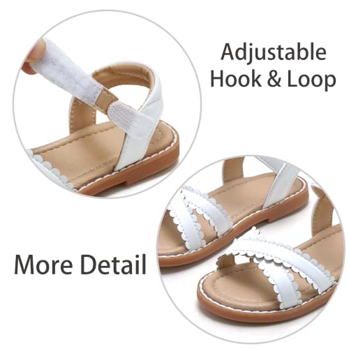 Image of ESTINE Girls Sandal Dress Shoe for Toddler /Little Kid Party School Shoe