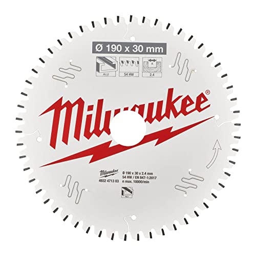 MILWAUKEE 4932471303 Universal Saw Blade 54 Teeth 2.4 x 190 mm