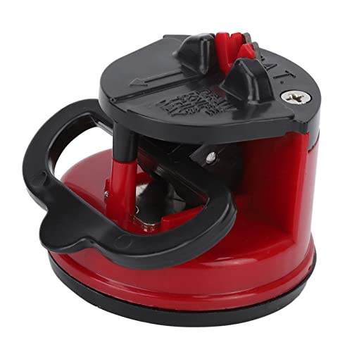 Cosiki Afilador de Cuchillos de Acero de Tungsteno Seguro con Ventosa, Fácil de Usar para Personas Mayores en la Cocina del Hogar
