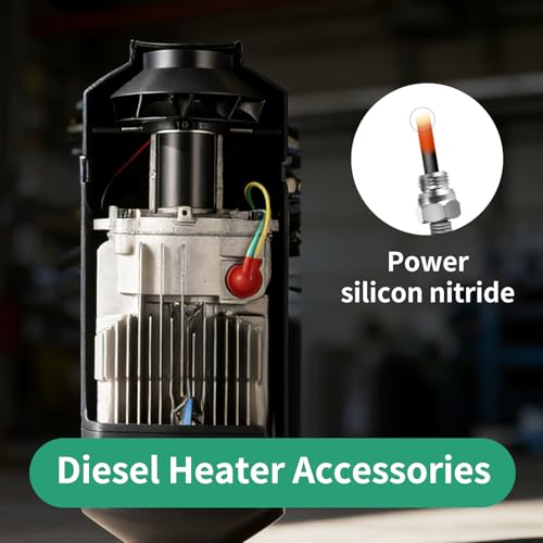 7Pcs Glow Plug Repair Kit, 12V 24V 5KW 8KW Parking Diesel Heater Glow Ignition Plug Kit with Filter & Removal Fitting Tool, Diesel Heater Accessories, Car Ceramic Heater Repair Parts Fit - Image 3