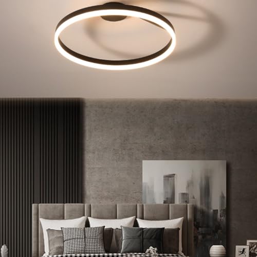Plafonnier LED télécommande et application luminaire moderne réglable 3000K-6500K - 5