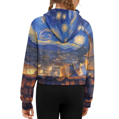 Kids Girls Sweatshirt Long Sleeve Pullover Hooded Tops Casual Half Zip Up Hoodies with Pockets Fall Winter Clothes4