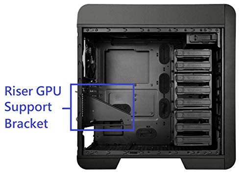 Thermaltake Core V71 Tempered Glass Edition E-Atx Full Tower Tt Lcs Certified Gaming Computer Case Ca-1B6-00F1Wn-04 #TOP7