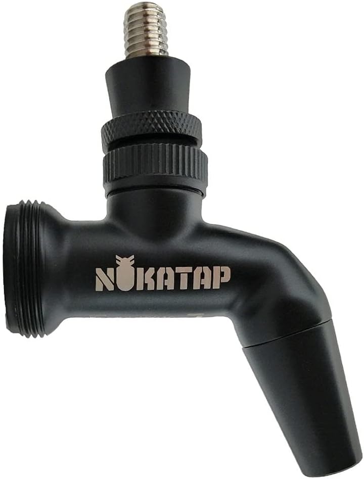 Nukatap SS Forward Sealing Beer Faucet (Stealth Bomber/Matte Black)