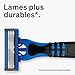 Schick Xtreme 4 Outlast Razor Disposable Razors for Men, 3 Count