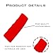 1 Pcs Car Handbrake Cover, Car Silicone Handle Sleeve, Brake Grip Sleeve Protector, Car Handbrake Protector, Suitable For Most Vehicle (Red)