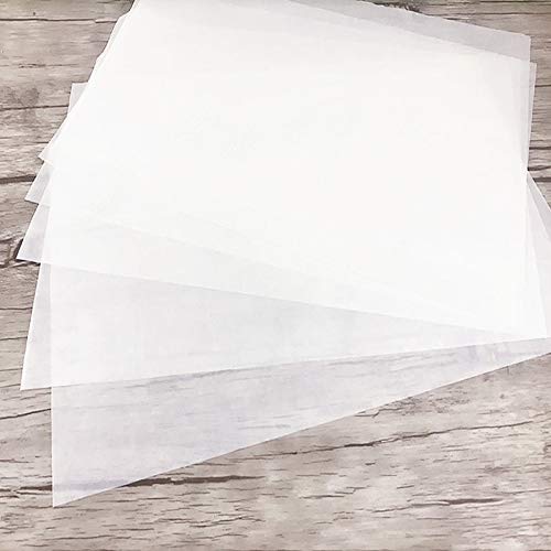 TQ 500 Pezzi Oleata Carta, 30 X 40 Cm Fogli Cucina Cottura Abbinamento Dolci Forno di Cottura Oleata Carta,20×30cm