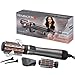 Remington Cepillo de Aire Voluminizador Giratorio Keratin Protect Moldeador de Pelo, Queratina y Aceite de Almendra, Cepillo Secador, 3 Accesorios, Cerámica, 1000 W, 2 Temp/Velocidades AS8811 Gris