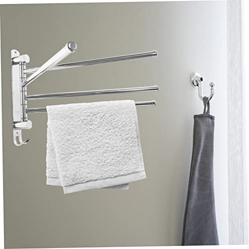 Porte-serviettes mural acier inoxydable anti-rouille durable - 5