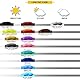 FOOUS Polarisiert Ersatz-Brillengläser für Oakley Holbrook Sonnenbrille Blau — Verschiedene Optionen