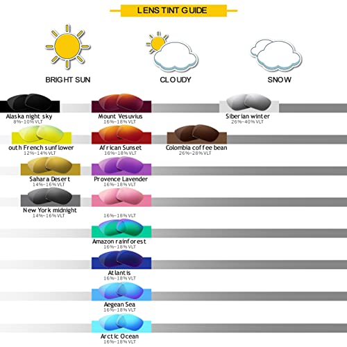 Image of Lenses Replacement for Oakley Holbrook Sunglass- Multiple Options